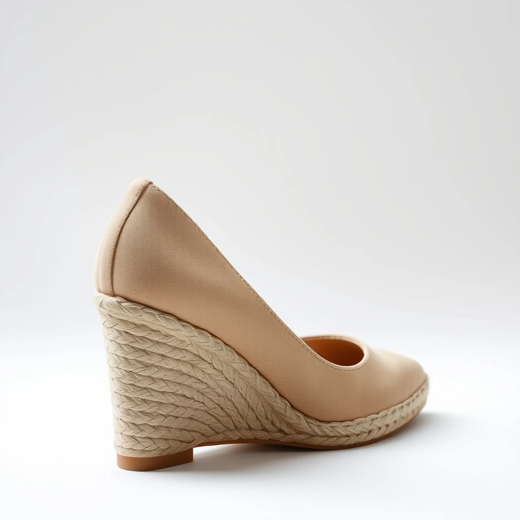 Enza - Sandalo con zeppa in corda